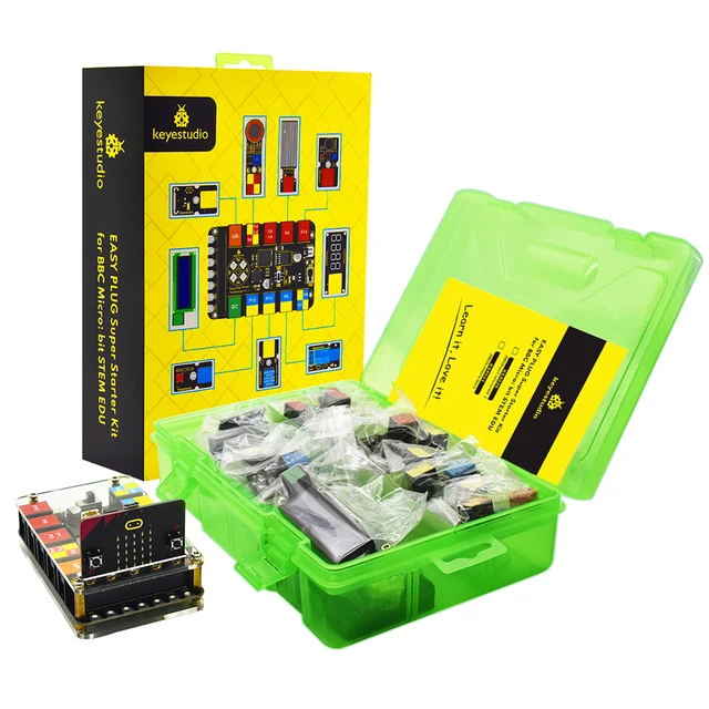 Kit Démarrage Micro:bit V2 KEYESTUDIO - Programmation Graphique Pour Adolescents