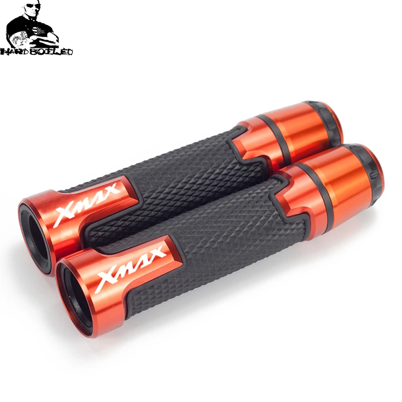 7/" мотоцикл XMAX рукоятка мотоцикла концы руля ручки для yamaha xmax300 X-max 125 250 300 400- топ продаж