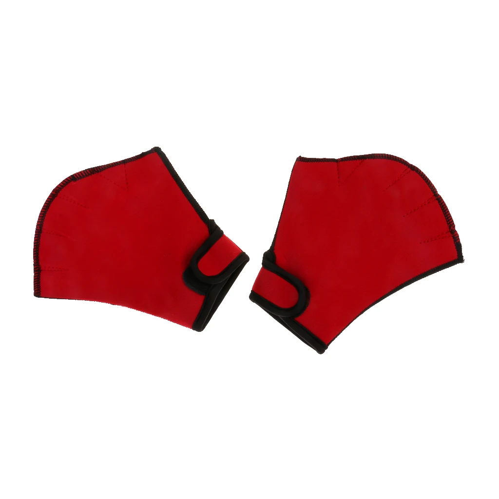 Белый Unisex Water Wear Webbed Swimming Gloves Fitness Exercise Gloves - Цвет: Белый
