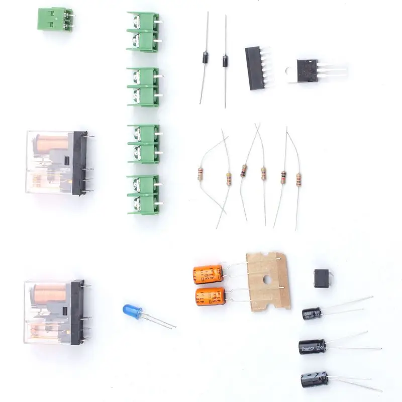 Двойной OMRON релейный 7812 + UPC1237 комплект защитной платы динамика для HIFI DIY AC 12