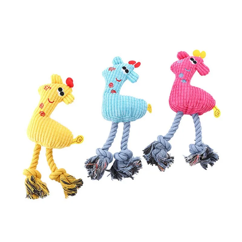 

Interactive Toy For Pet Dog Plush Deer Doll Chewing Toys Decompression And Relaxation Toy For Dog Cat Product Supplies