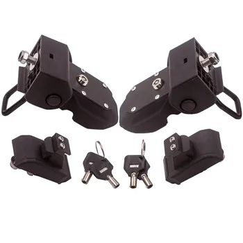 

2x Hood Lock Latches Buckle Pins Catch With Keys Fit For Jeep Wrangler JL 2018+