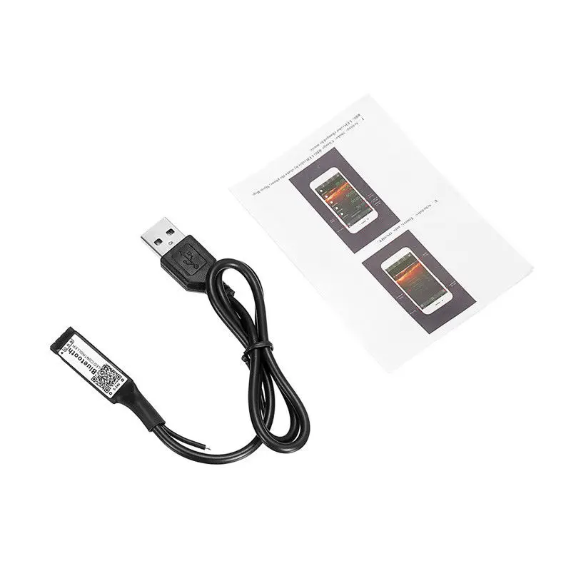Bluetooth USB Мини светодиодный контроллер RGB контроллер светодиодный диммер Регулируемый домашний декор пульт дистанционного управления Универсальный 5 в 5050 3528
