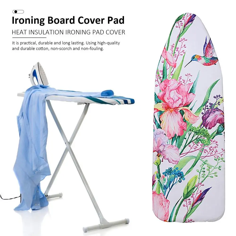 Iron Board Pad Extra Thick Iron Cover Replacement Ironing Board Cover Stain  Resistant Cotton Padding Universal for Ironing Table - AliExpress