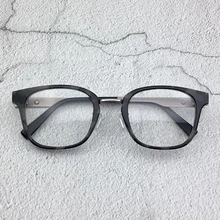 Модные женские очки оправа мужские черные черепахи винтажные Квадратные прозрачные линзы очки Оптические очки оправа