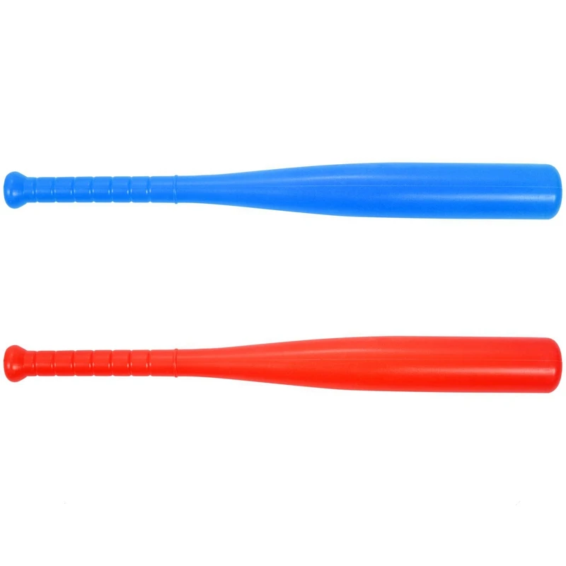 remarkable 2Pcs Souviner Baseball Bat Sports Toys Children's Toys Baseball Bat Red & Blue