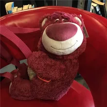 Милый Lotso Клубника Медведь Рюкзак плюшевое животное рюкзаки игрушки подарок на день рождения Детская Подарочная коллекция