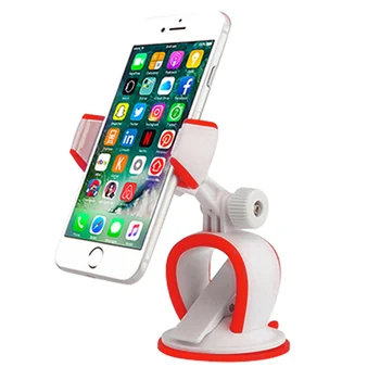 

Car Phone Holder Stand Suction Cup Dashboard 360 Rotate Bracket for Universal Phones FKU66