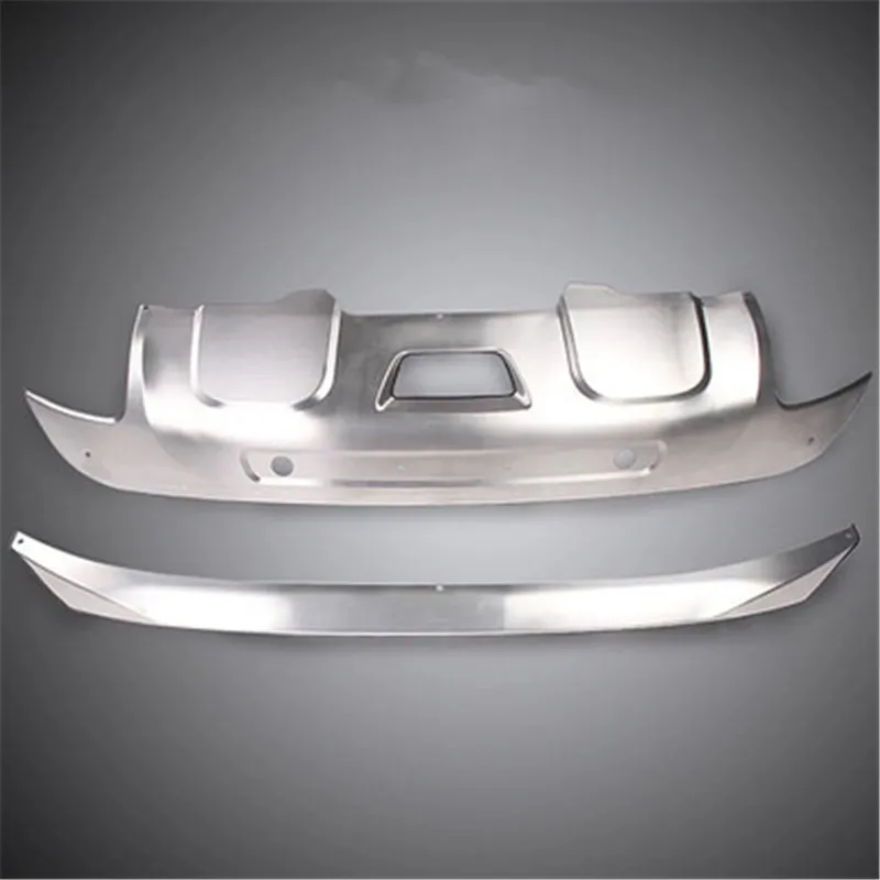 

Car accessories Stainless steel front and rear Bumper Protector Skid Plate cover Car styling for Nissan Murano 2015-2020
