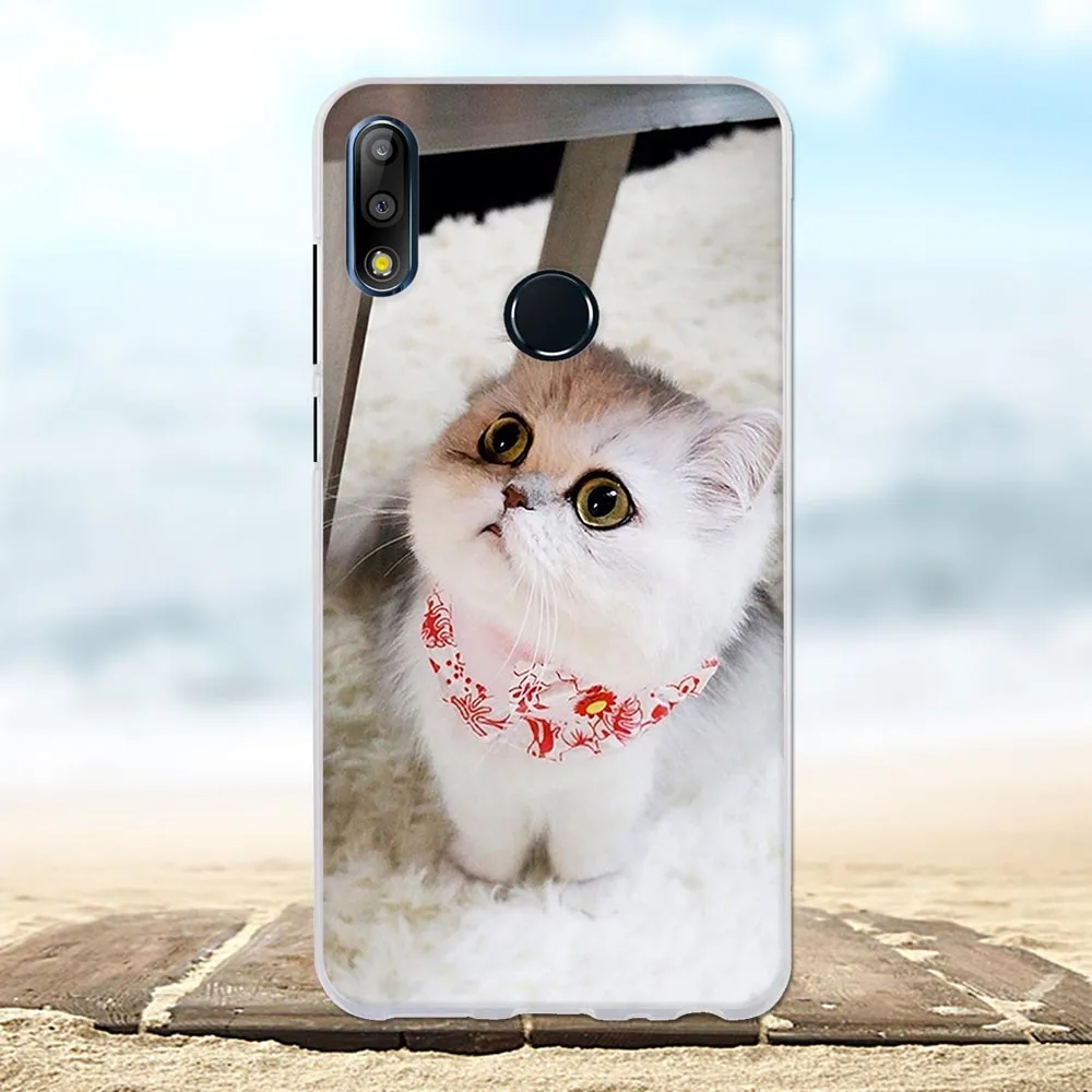 Чехол Для Zenfone Max Pro M2 ZB631KL с различными рисунками, модный милый мягкий чехол для телефона ASUS Zenfone ZB631 KL, чехол Fundas Capa - Цвет: 45