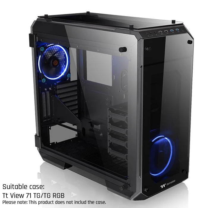 Курган TT71TG-SDBV1, водные платы для TT View 71 TG для Intel cpu водного блока и один/двойной GPU здания курган водный путь