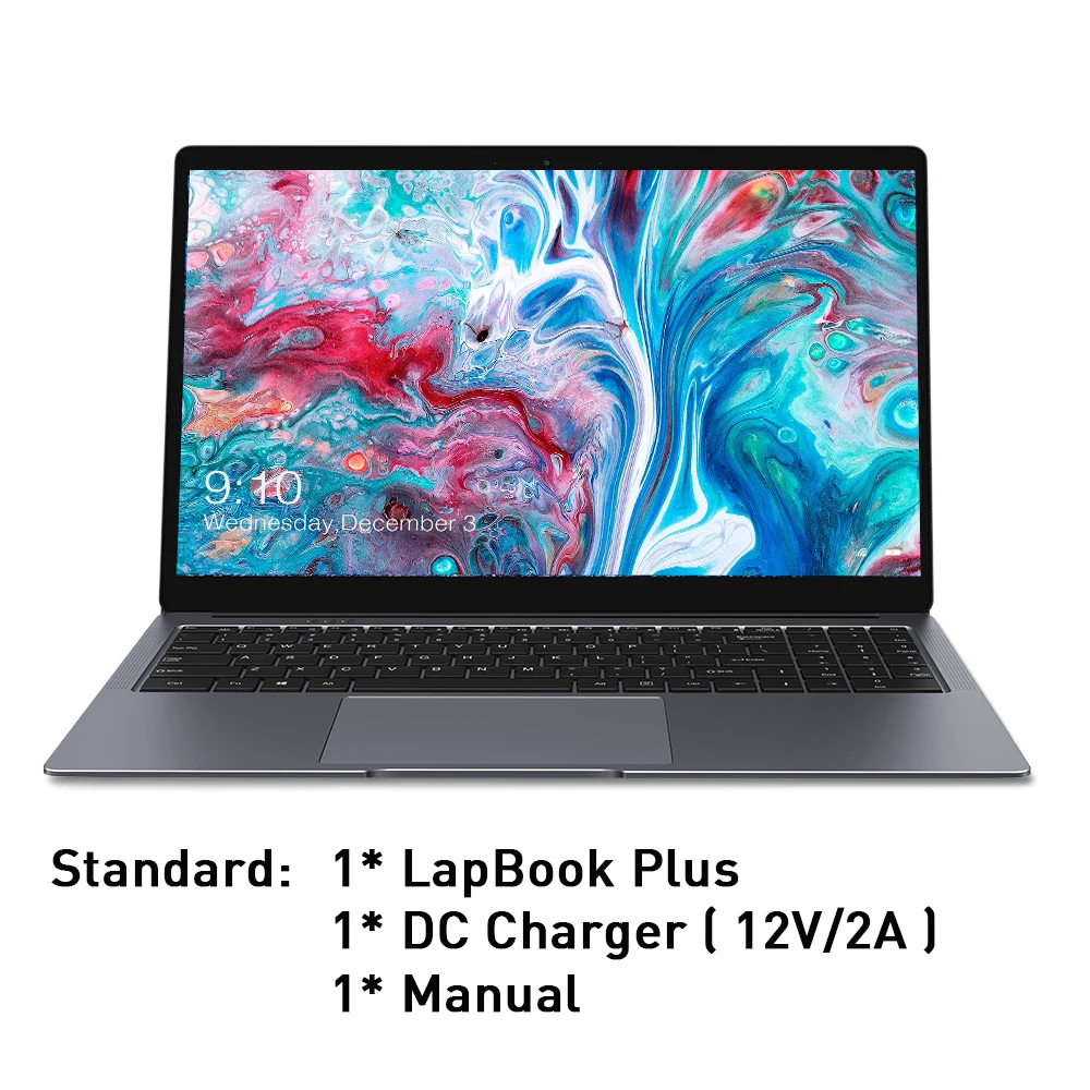 Standard Ноутбук CHUWI LapBook Plus, 15,6 дюймов, 4K экран, Intel X7, четырехъядерный процессор DDR4, 8 ГБ, 256 Гб SSD, Windows 10, с разъемом для расширения M.2 - Цвет: Standard