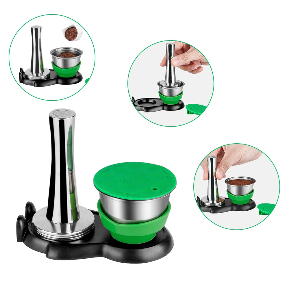 Многоразовая металлическая многоразовая капсула Dolce Gusto из нержавеющей стали