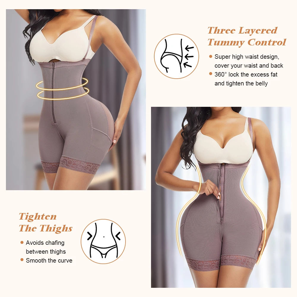 spanx underwear Butt Lifter Body Shapewear Tummy Control Panties Women Binders Shapers Waist Trainer Corset Slimming Belt Underwear Faja tummy control underwear