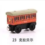 TMS 023 1 шт. Паровозик волшебный трек деревянный Паровозик Hot Wheels Томас и друзья для детей подарок для детей 48 типов на выбор Паровозик Emily Wood Train - Цвет: TMS 023
