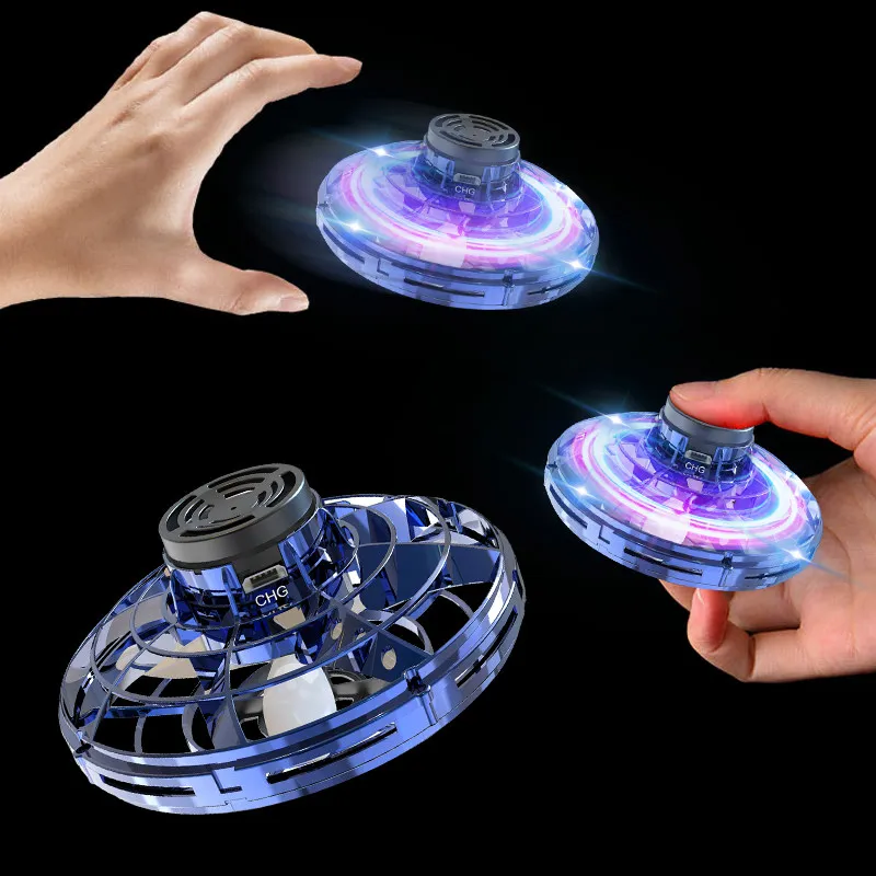 Mini Drone Flying Hand Operated Induction Aircraft Quadrocopter Flying Fingertip Gyroscope Dron UFO Toys for Kids Mini Drone Flying Hand Operated Induction Aircraft Quadrocopter Flying Fingertip Gyroscope Dron UFO Toys for Kids