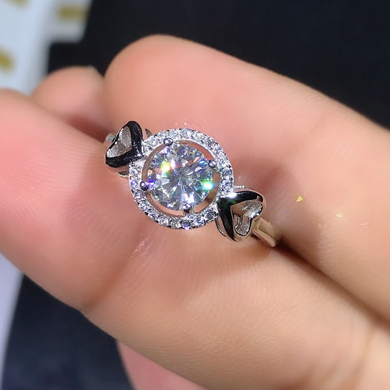 Moissanite, 0,8 карат супер горячие продажи, сравнимые с алмазами, изысканное мастерство