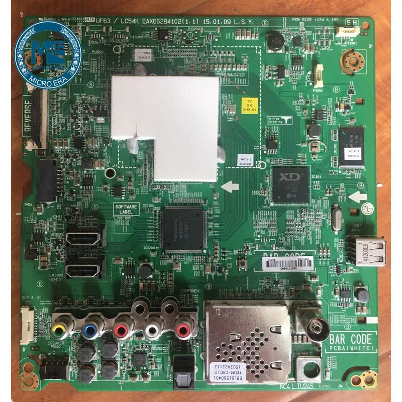 Для LG 43UF6300 49UF6300 EAX66284102 1,1 ТВ материнская плата