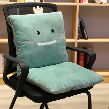 

Cushion Seat Detachable Pillow Cartoon Siamese Office Chair Cushions Siamese Chair Pads Home Decoration