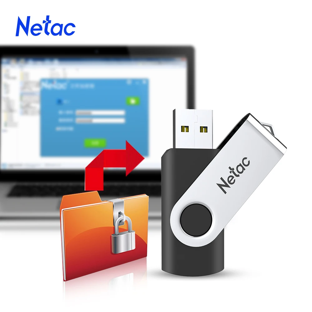Металлический флеш накопитель Netac USB 3 0 64/32/16 ГБ 2 0|USB флэш-накопители| |