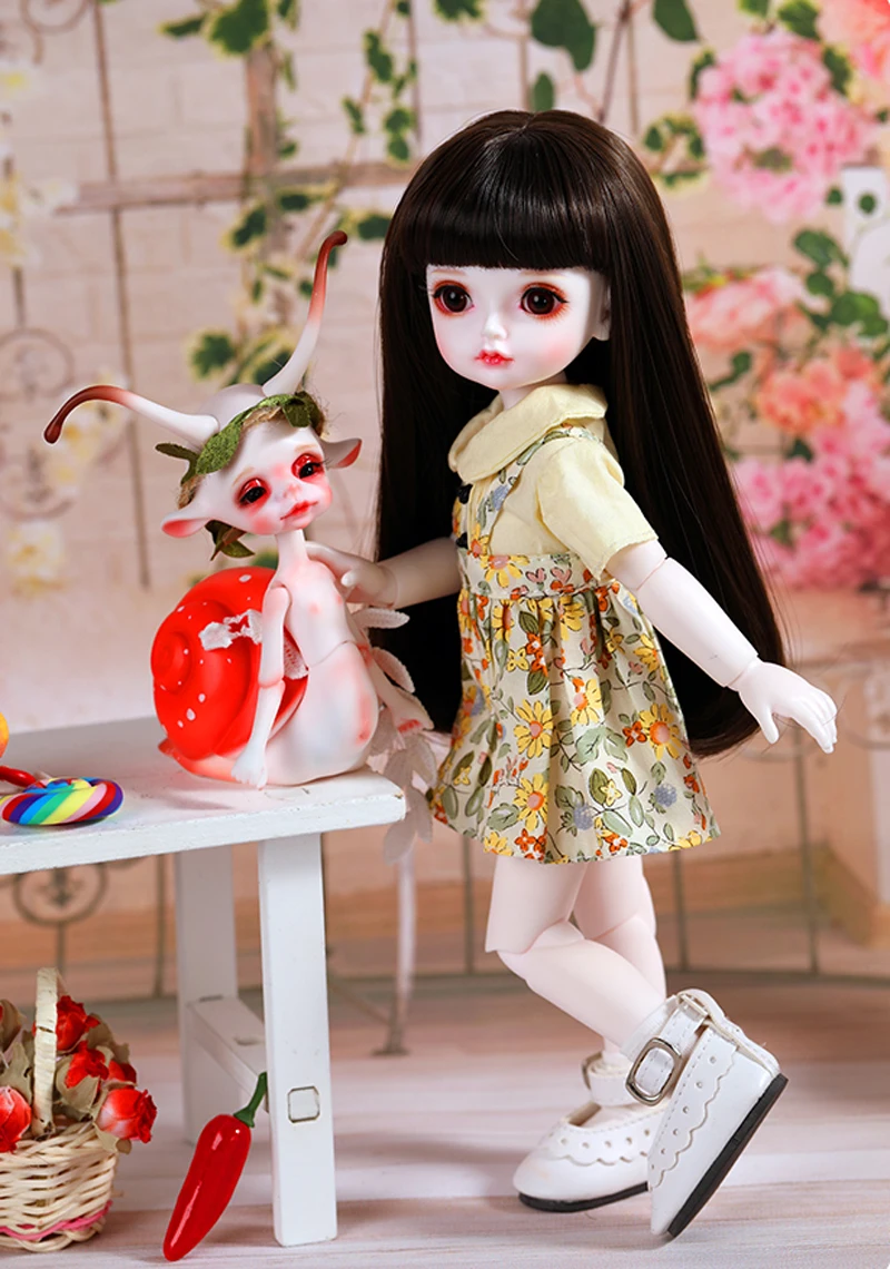 1/3 1/4 1/6 BJD Кукла SD одежда модная желтая игрушка одежда платье для Bjd платье куклы