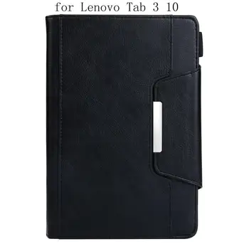 

Auto Sleep / Wake Up Case For Lenovo Tab3 10 TAB-X103F/TB3 X70/TAB2 X30F/Tab2 A10-70F/A10-30F Slim PU Leather Smart Cover+gifts