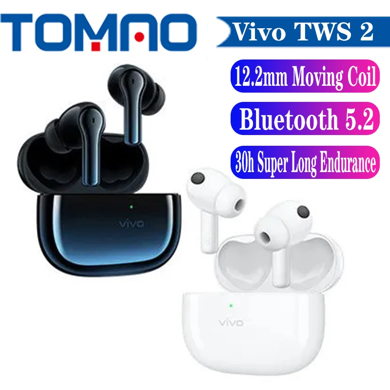 Беспроводные Bluetooth-наушники Vivo X60 Pro X50 TWS 2/Neo Ture aptX AAC с подвижной катушкой 12 2 мм
