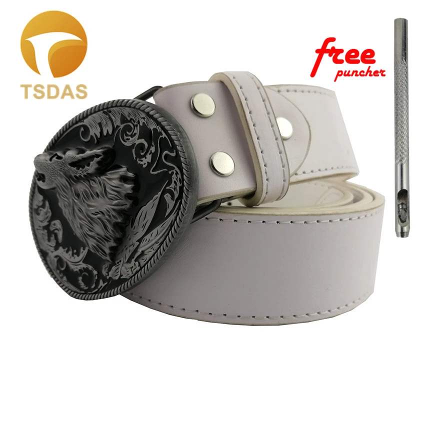 Zinc Alloy Animal Belt Buckle For Men Jean's accessories Wolf Suitable 4cm Width Drop Shipping|belt buckle|animal belt bucklesbuckles for belts |