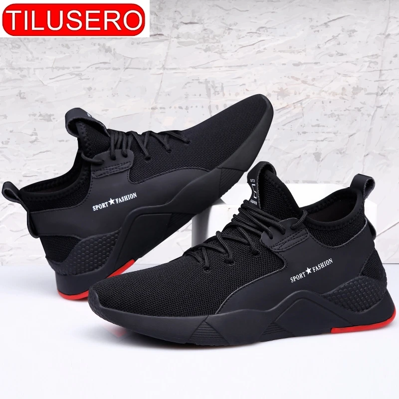 Zapatos de moda con cordones para hombre, zapatillas informales de cuero de microfibra, de marca, novedad de 2020
