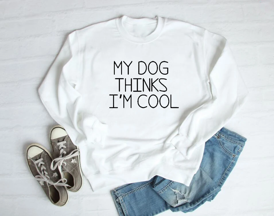 White-black text Толстовка Rockin' The Dog Mom and Aunt Life, толстовки для любителей собак, пуловеры для мам, женская модная зимняя одежда, топы из хлопка - Цвет: White-black text