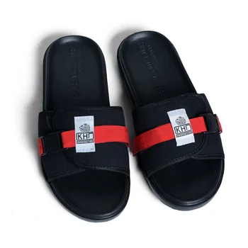 

New Men's Slides Soft Light Men Canvas slippers flip flop Home Outdoor Beach Summer EVA Rubble Slide Slipper Indoor Shoes