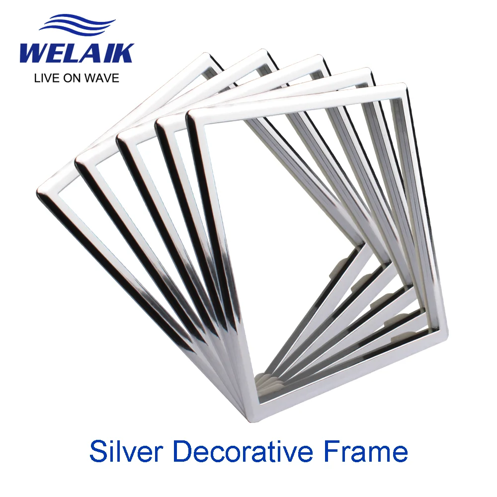 Decorative Frame EU Decorative Frame Chrome-plating ZSK101Y