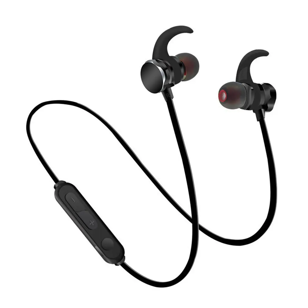 X3 Bluetooth наушники беспроводные наушники гарнитура IPX5 Saterproof спортивные стерео бас наушники с микрофоном для мобильного телефона - Цвет: black