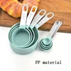 4Pcs/5pcs/10pcs Multi Purpose Spoons/Cup Measuring Tools PP Baking Accessories Stainless Steel/Plastic Handle Kitchen Gadgets ► Photo 1/6