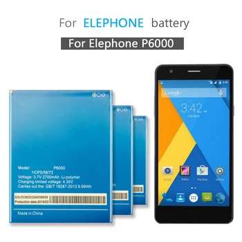 

For Elephone P6000 Smartphone 2700mAh Mobile Phone Battery For Elephone P6000