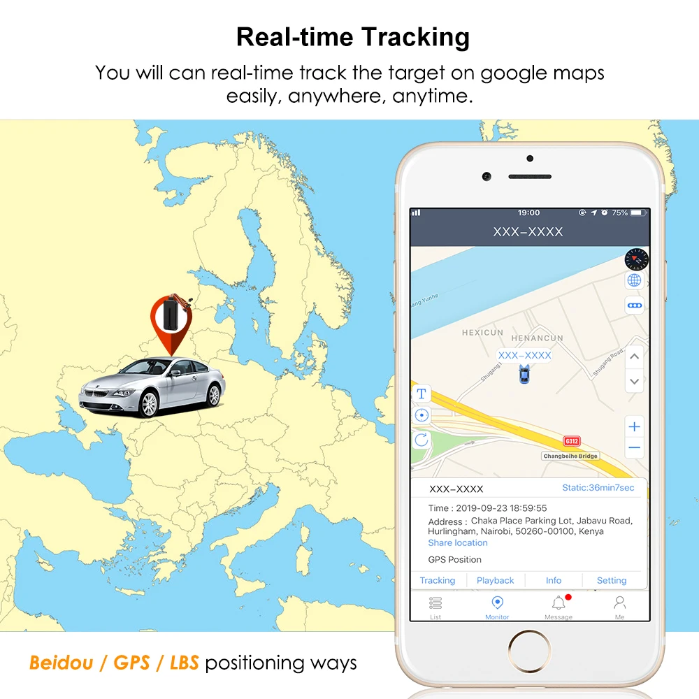 Противоугонный gps трекер удаленно режет масло мощность голосовой монитор gps локатор SOS реле сигнализации Автомобильный трекер