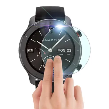 

25# Anti-fingerprint Protective Films Soft Case Cover Shell Silicone Protective+ Clear Film For Huami Amazfit Gtr 47mm