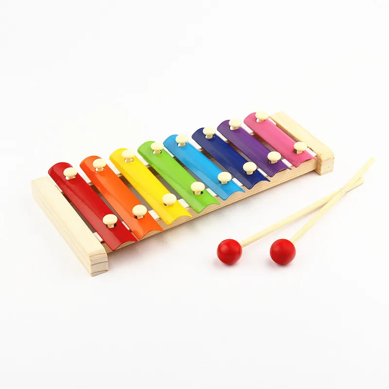 WSStudy игрушки Рождественский подарок для детей ainbow деревянный ксилофон для детские музыкальные игрушки Творческий прибор игрушки деревянные инструменты