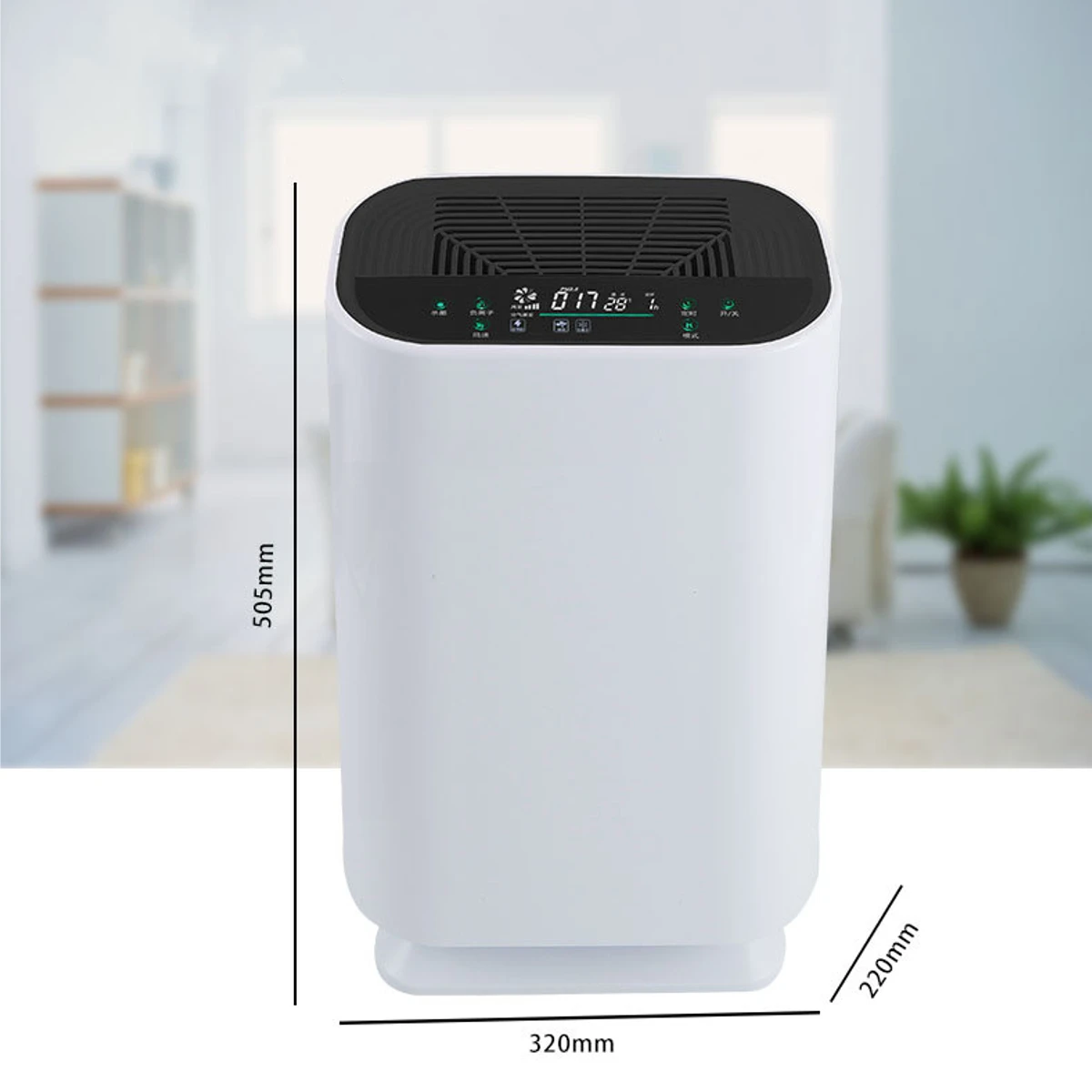 Air purifier PM2.5 sterilizer in addition to formaldehyde car wash cleaning smart home liver filter intelligent digital display