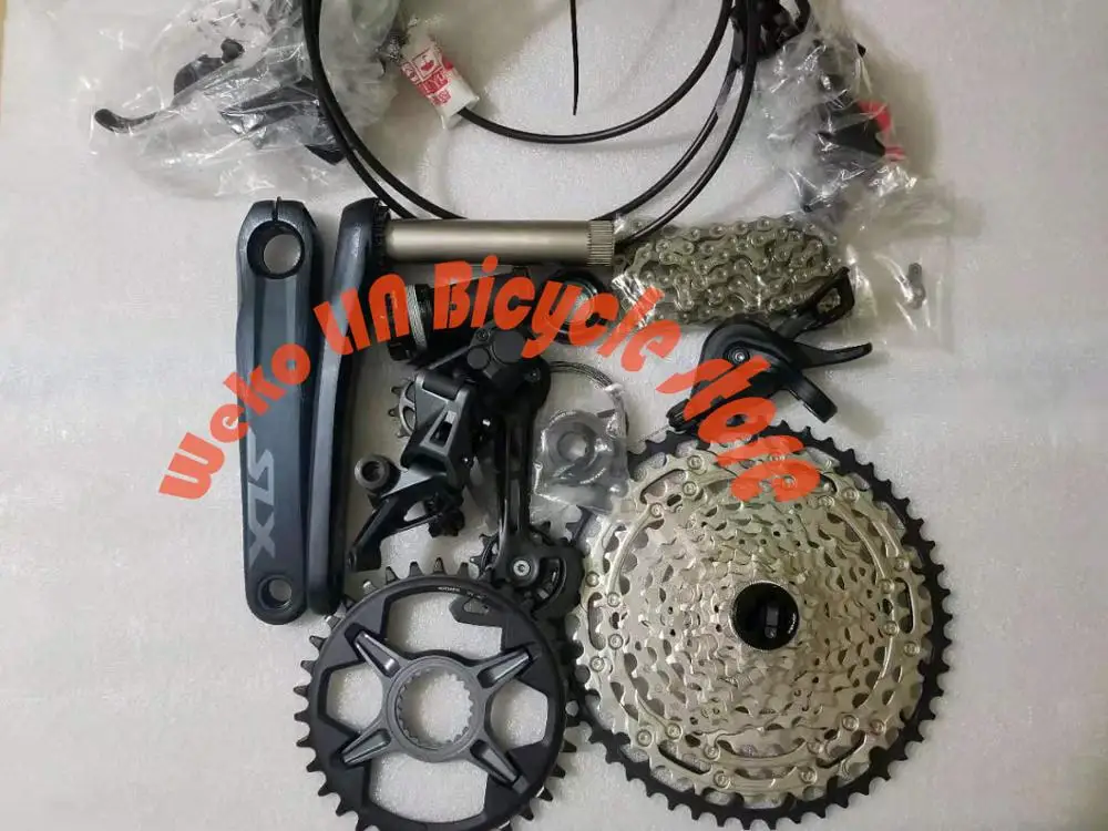 

SLX M7100 groupset 12s MTB велосипед 11-45T 11-50T 170 мм 175 мм 32T 34T