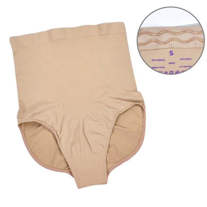 

High Waist Shaping Panties Breathable Body Shaper Slimming Tummy Underwear Panty Shapers Lady Corset New Silicone Design