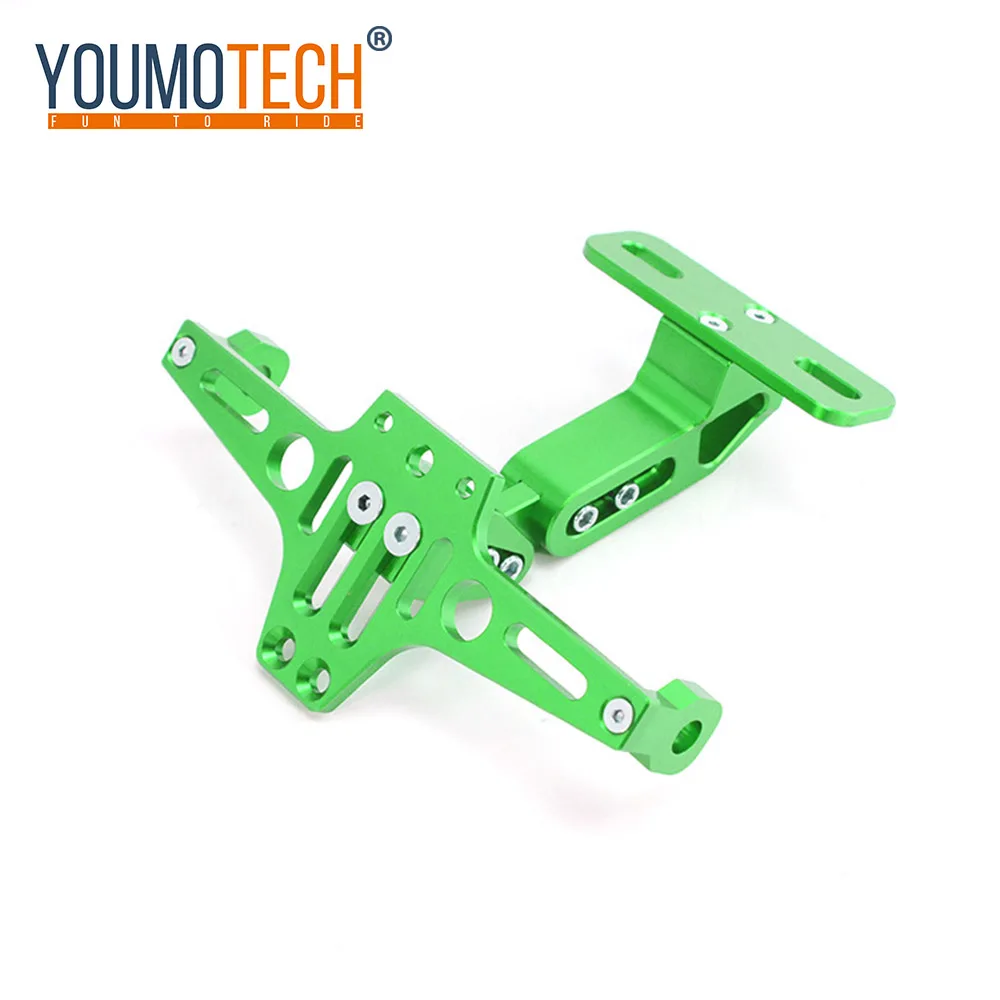 Motorcycle Adjustable Angle License Number Plate Frame Holder Bracket For YAMAHA YZF R1 R6 R3 R25 Tmax 500 530 MT07 MT09 FZ6R FZ