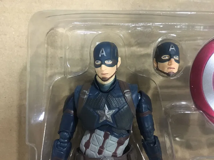 Фигурки героев Marvel Мстители финал Капитан Америка супер герой модели