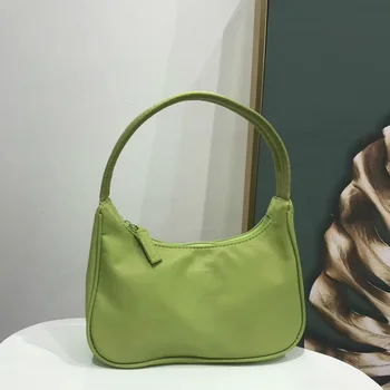 

SHUJIN 2020 Trendy Vintage Retro Fashion Casual Designer Mini Shoulder Bag Nylon Handbag Female For Women Brand Small