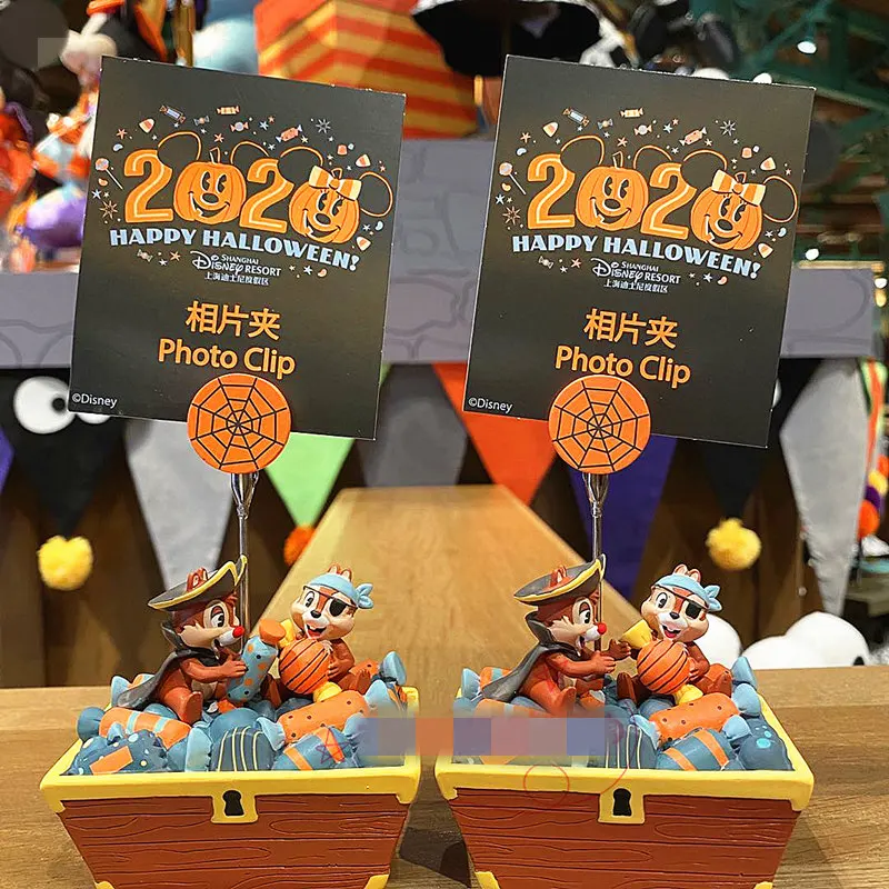 Мультфильмы Шанхай Disney 2020 остров Хэллоуина Chichididi фото зажим украшение для