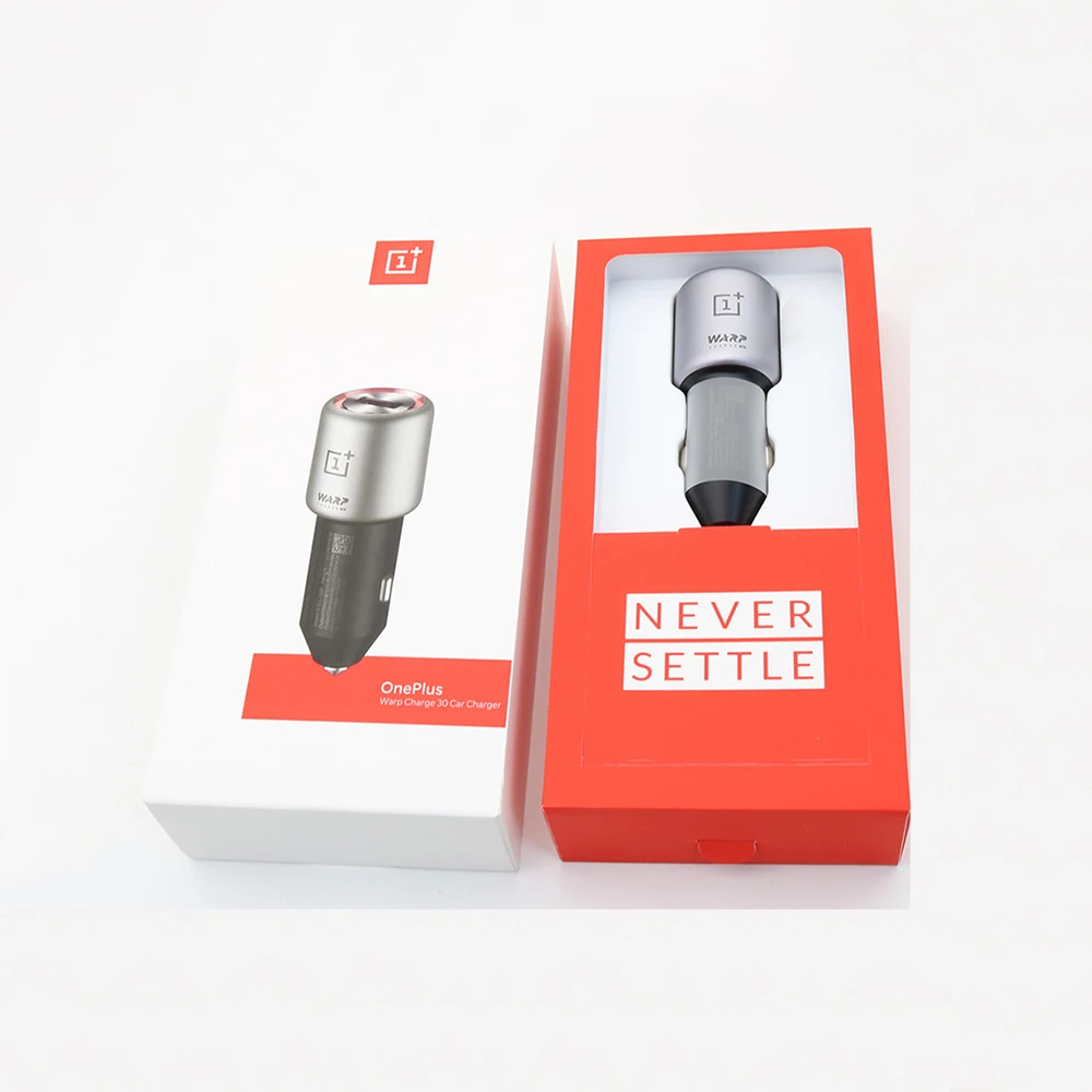 Оригинальное автомобильное зарядное устройство OnePlus Warp 30 C102A вход 12V24V/4.5A выход 5V6A(макс.) или 5V2A Warp 30 Вт автомобильное зарядное устройство OnePlus 7 7T Pro