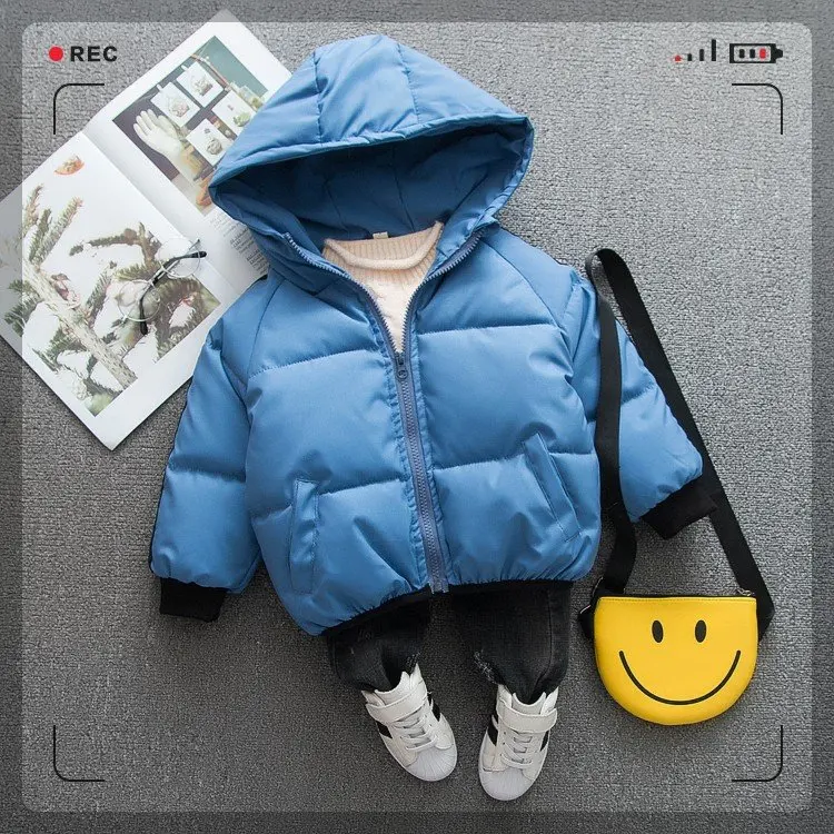 Baby Cotton-padded Jacket Winter New Style Girls BOY'S Winter Cotton-padded Clothes Thick Infant CHILDREN'S Cotton Clothes 1-2-3
