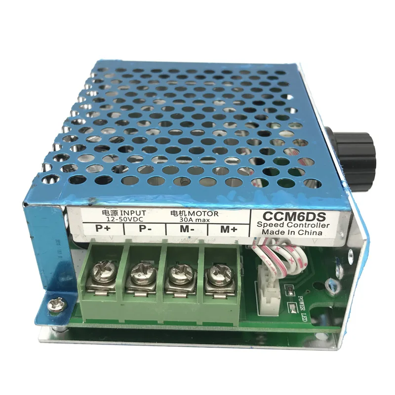 Escovado da C.c. v da Velocidade do Motor da C.c. de 12 Pwm com Uso do Interruptor de Controle da Velocidade para o Motor Controlador 24 36 30a 12 V-50 v 6 Controlador do motor