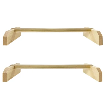 

Powerful Wooden Chicken Pole Toy for 2PC Chicken Roost, Suitable for Big Bird, Chick and Parrot