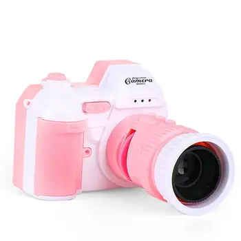 

Kids Cute Simulation Camera Toy Music Sound Light Durable Projection Camera for Children Puzzle Birthday Christmas Gift